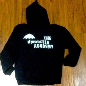 Umbrella Academy hoodie, Black, M, unisex